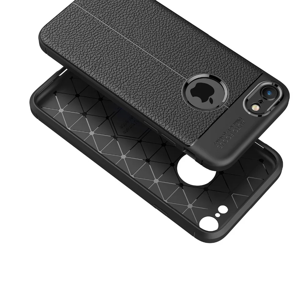 Роскошный Ультратонкий Мягкий силиконовый чехол для iPhone X 10 5 5S SE 6 6S 7 8 Plus защитный