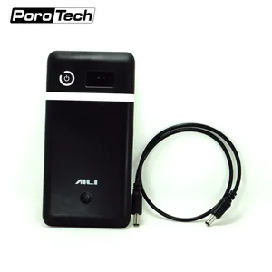 Регулируемый Мобильный Внешний аккумулятор 3,6 В, 5 В, 6 в, 9 В, 12 В с кабелем постоянного тока для камер видеонаблюдения, чехол с зарядным устройством 18650 для сотового телефона и планшета