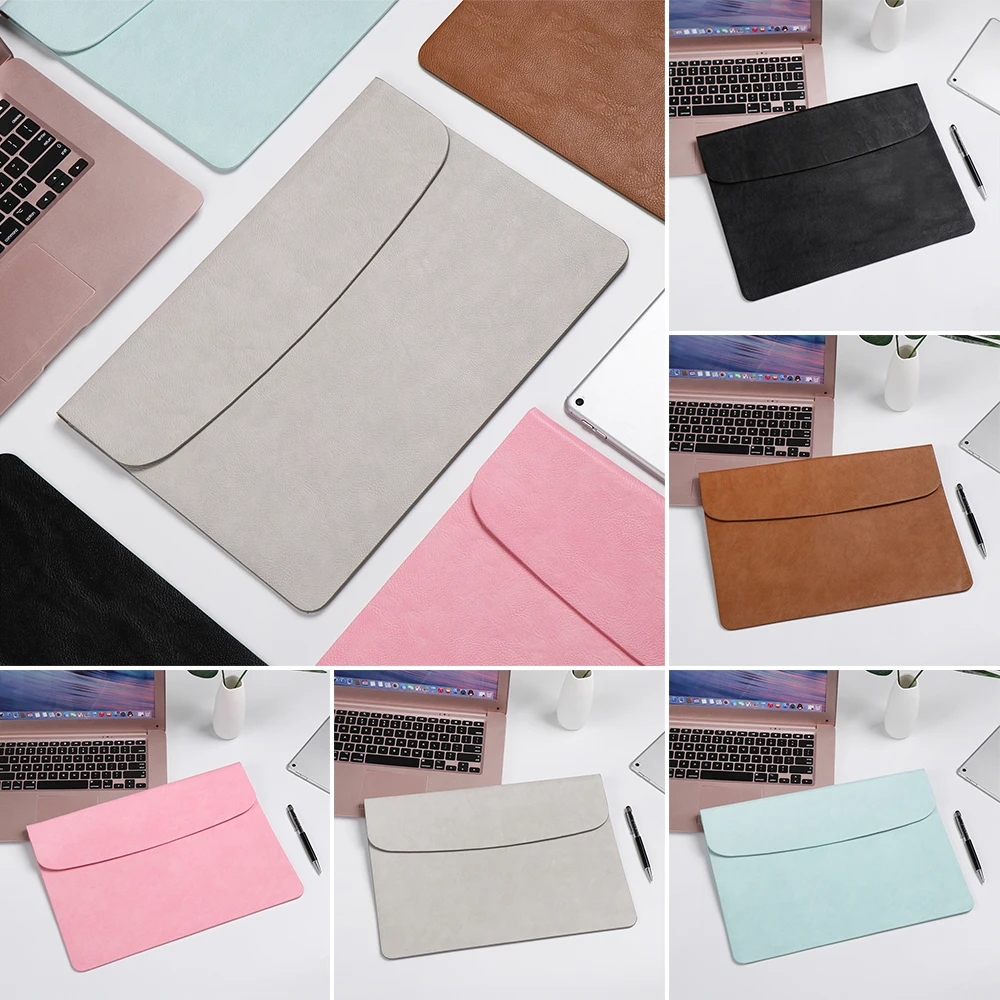 1 шт. кожаный чехол для ноутбука, сумка-чехол для MacBook Air Pro retina 11 12 13 15, чехол для ноутбука, аксессуары для MacBook