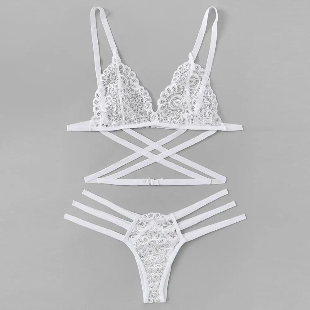 Порно сексуальное женское белье нижнее эротическое с перекрестными лямками