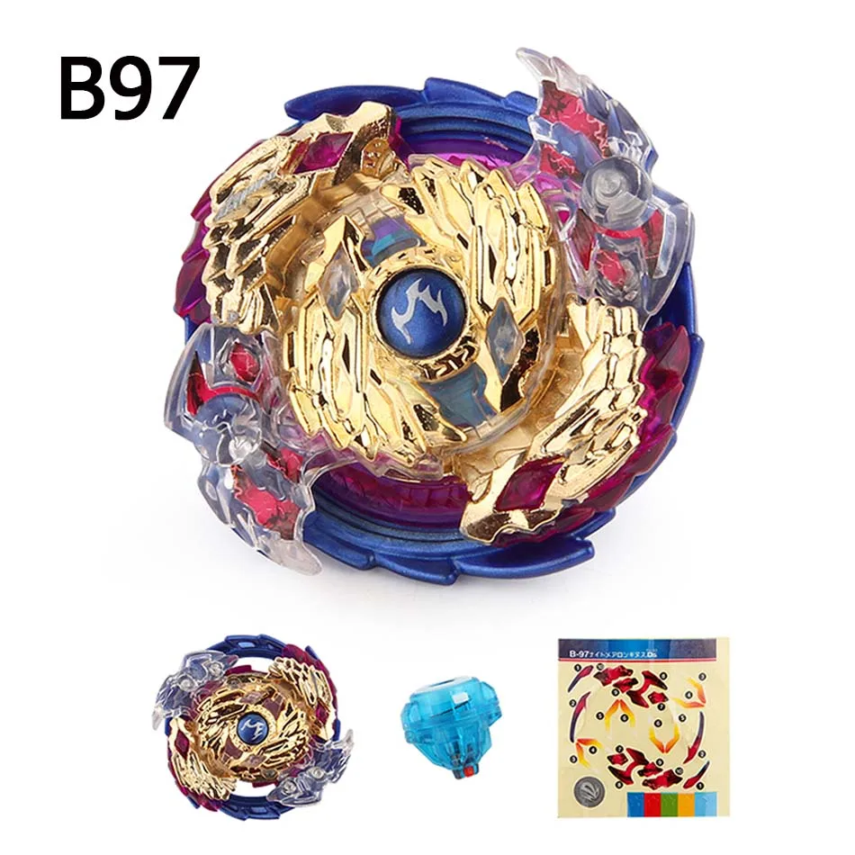 Takara Tomy Gold Edition все модели Bey Bay Burst игрушки подходят для любого пускового устройства Металл Fusion Бог спиннинг Топ лезвия игрушки - Цвет: B97