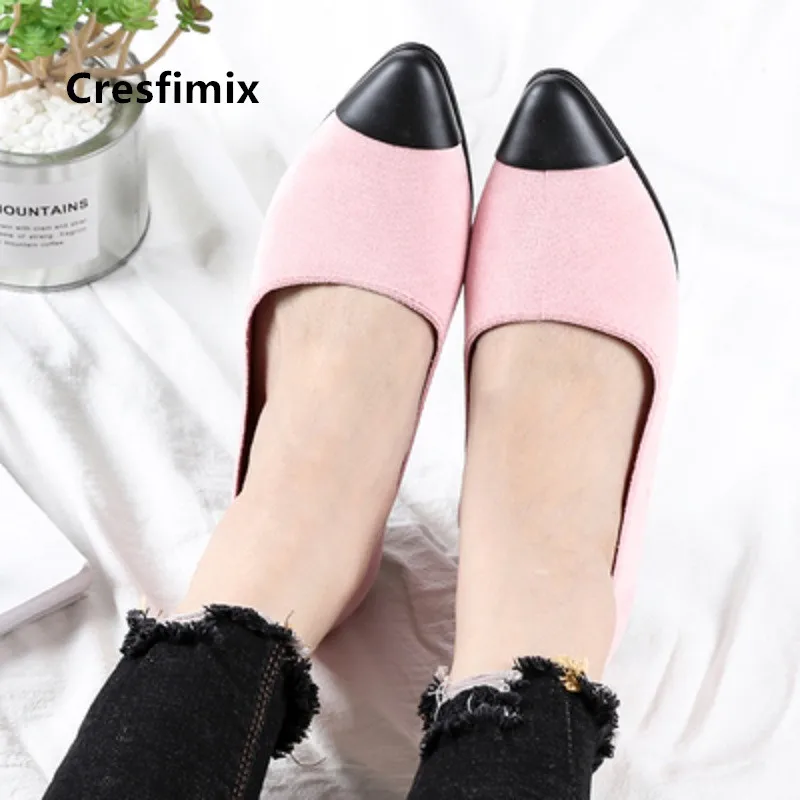 Женские туфли на плоской подошве с острым носком E5059 | Обувь