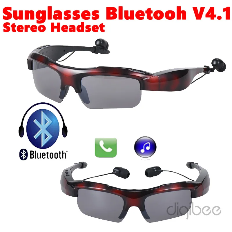 2017 Новая мода стерео Беспроводной Bluetooth 4.1 Солнцезащитные очки для женщин