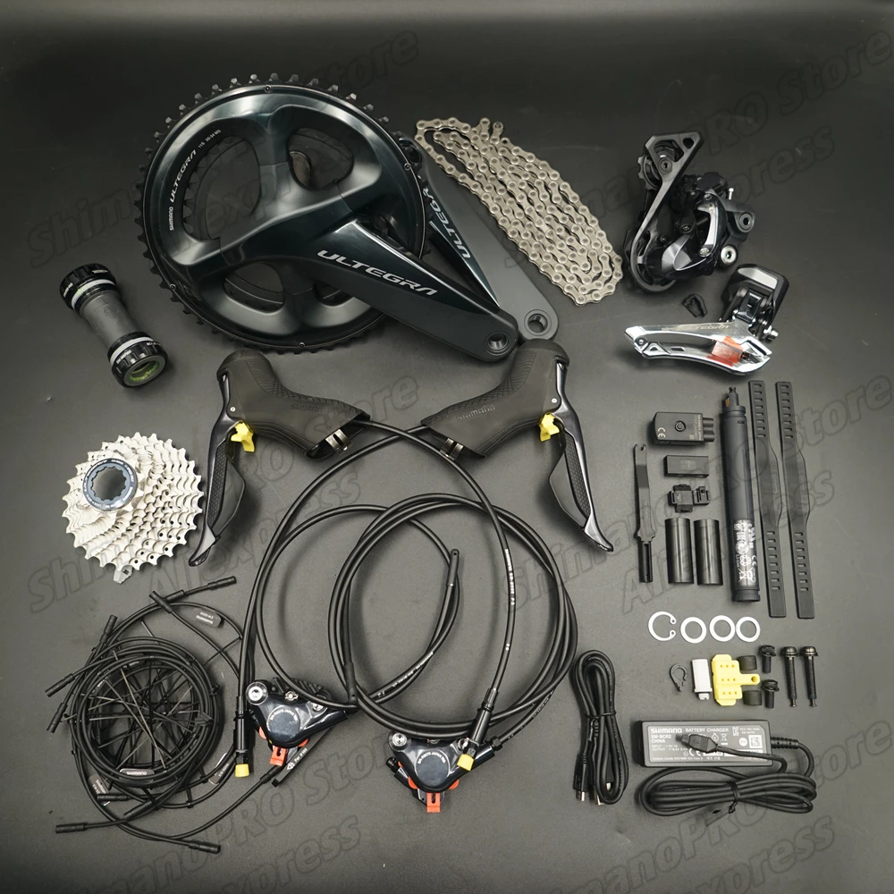 Shimano Ultegra Di2 R8070 Groupset Гидравлический дисковый тормоз-плоское Крепление-2x11-speed R8000 |