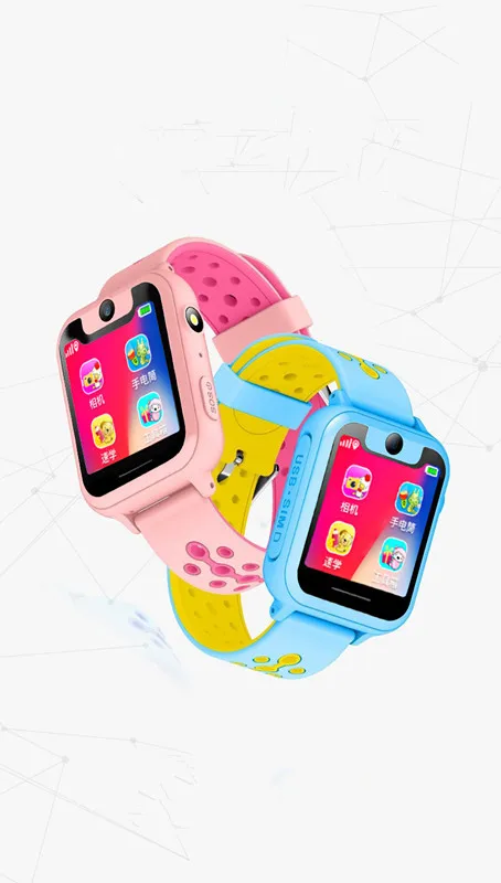 

S6 Детские Смарт часы LBS Smartwatches с GPS finder