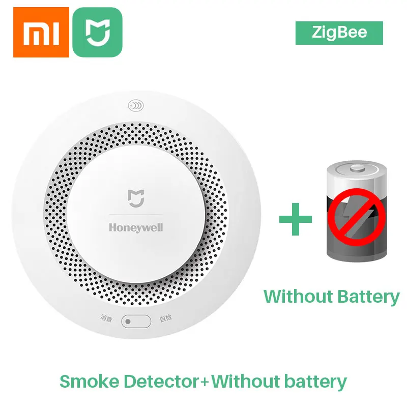 Option 2 Xiao mi jia Honeywell пожарная сигнализация датчик дыма детектор газа работает с Xiao mi шлюз 2 умный дом Безопасность mi Home приложение управление - Цвет: Option 2