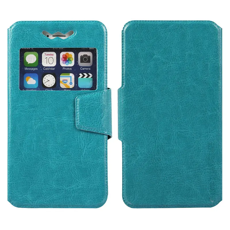 for Digma Vox A10 3G VS4002PG Spring Clip Folder Synthetic Leather Case Cover Slider Frame Book Wallet Flip |