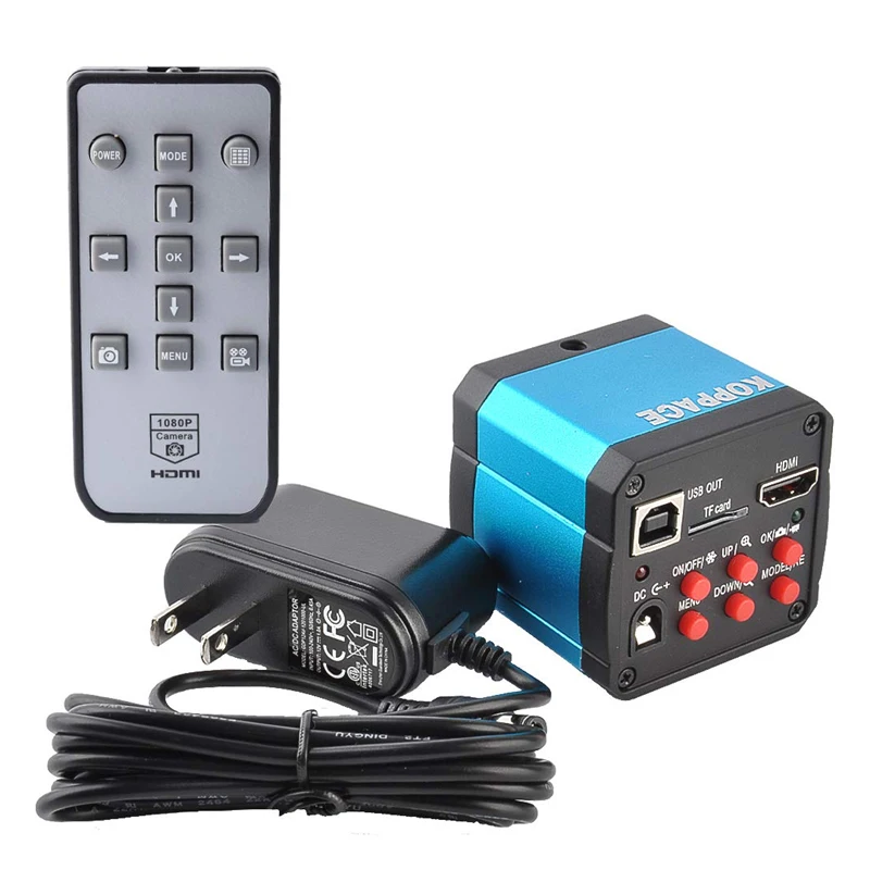 Тринокулярный Стерео видеомикроскоп с подставкой 14 МП HDMI 1080P HDMI/USB цифровая