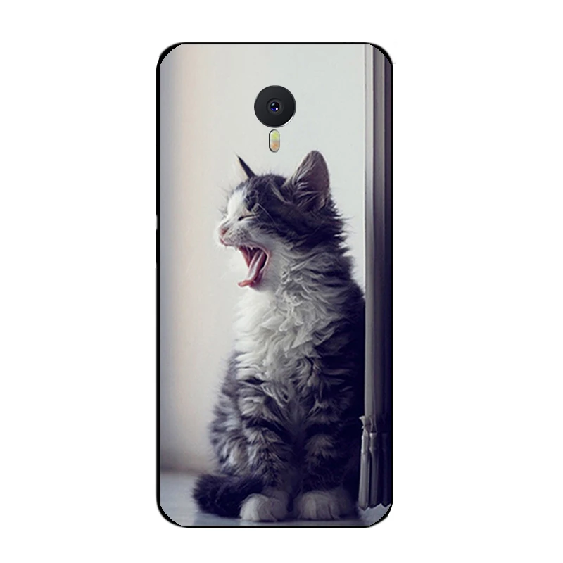 5 дюймов черный мягкий TPU DIY для Meizu M3 Note задняя крышка Pro Чехол телефона 1 0 мм Тонкий