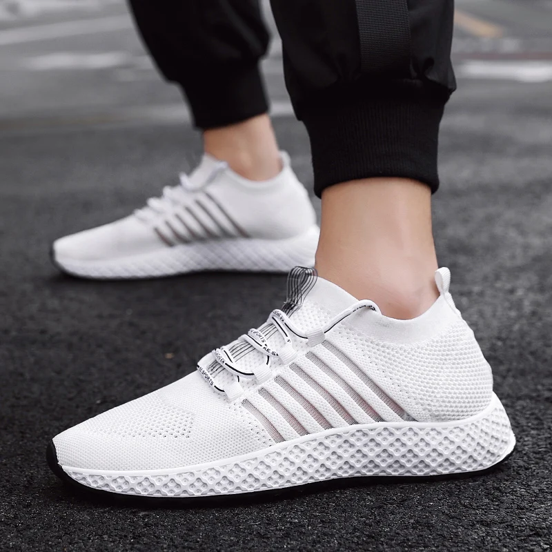 Men Running Shoes Breathable Outdoor Sports Lightweight Sneakers for mens Comfortable Athletic Training Footwear 2019 new | Обувь