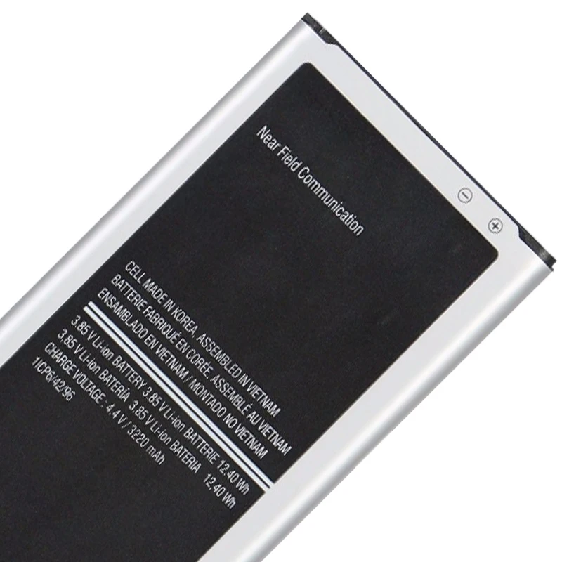 Оригинальный EB-BN910BBE Батарея для samsung Galaxy Note 4 N910 N910F N910A N910V N910P N910T N910H 3220 мАч
