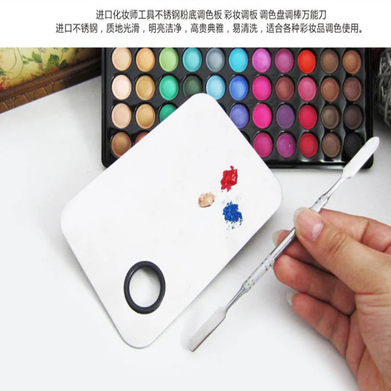 Face Makeup Palette For Water Color Nail Foundation Mixing Acrylic Watercolor Oil Painting Art Set QT55 | Красота и здоровье