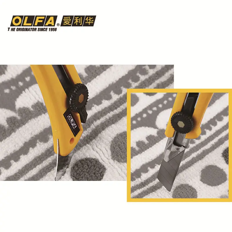 OLFA OL/LB-10/LBB-10, Япония,, импортный, ковер плиссированный, хвостовая отвертка, нож для резки ковровых покрытий