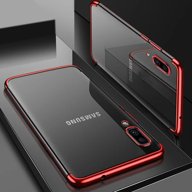 ТПУ чехол для Samsung Galaxy A70 A 70 A705 2019 покрытие блестящий Роскошный Ультратонкий