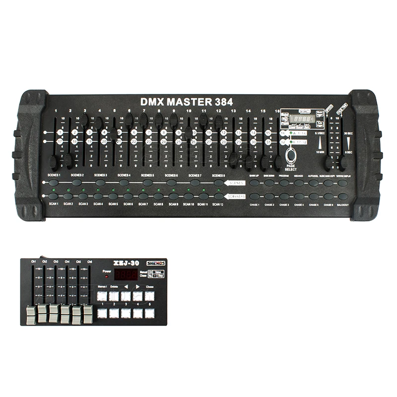 Беспроводная зарядка DMX Console30 оборудование для сценического управления для DJ Дискотека ночной клуб контроллер светодиодный плоский пар/движущаяся головка/точечное освещение