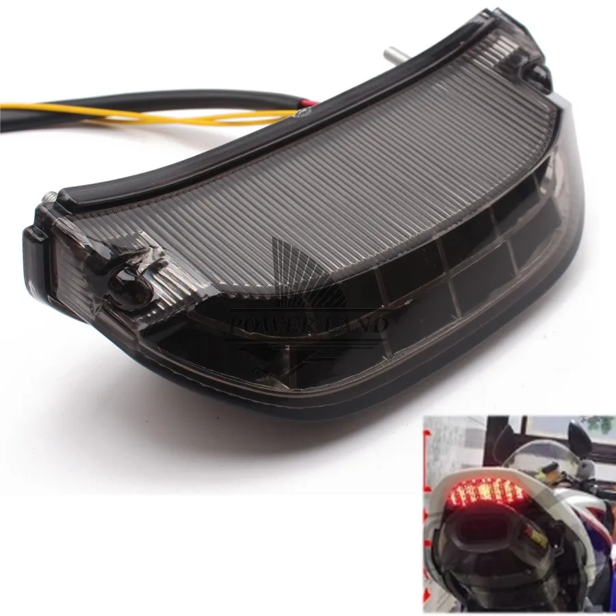 

1pcs Motorcycle Smoke LENS LED Integrated Brake Stop Tail Light With Turn Signal Light For Honda CBR600RR 2013-2017