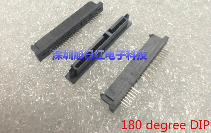 Разъем Гнездовой 7Pin + 15P SATA для жесткого диска 90 или 180 градусов игольчатый DIP SMD|dip connectors|connector smdsmd connector |