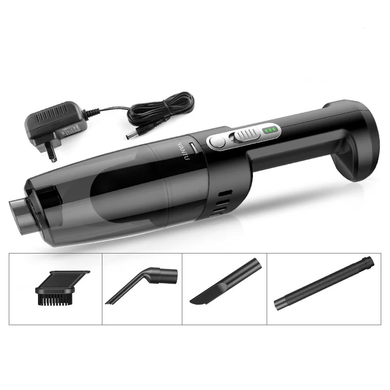 New Car Vacuum Cleaner Cordless Auto Hand-held Dust Collector Cleaning Tool 120W High Power For Home Kitchen Office | Автомобили и