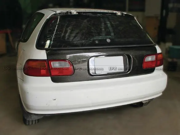 Автомобильный Стайлинг для Honda 1992-1995 EG Civic карбоновое волокно задний багажник