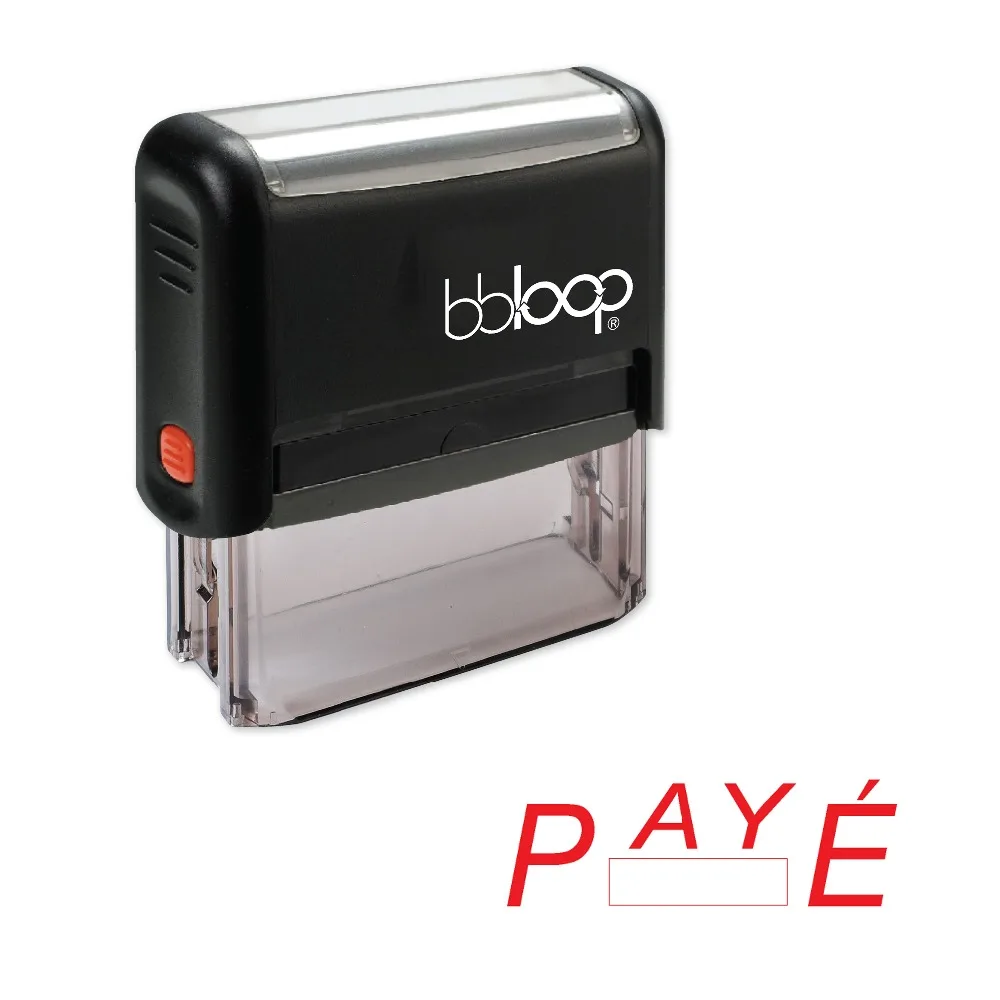 BBloop Пособия по французскому языку &quotPAYE&quot самоокрашивающегося штамп