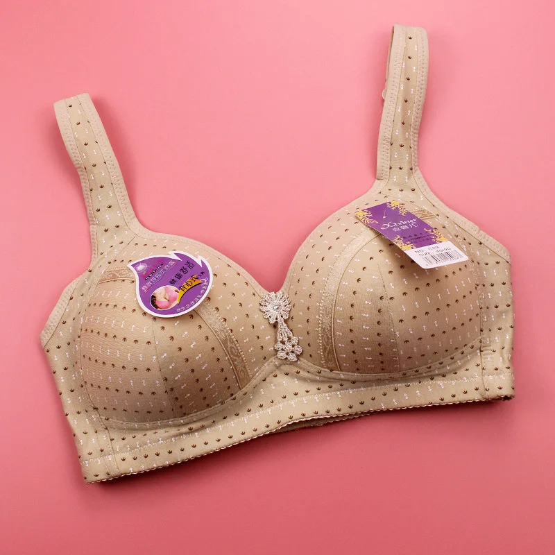 Женские модные бюстгальтеры бесшовный бюстгальтер пуш-ап из хлопка и полиэстера