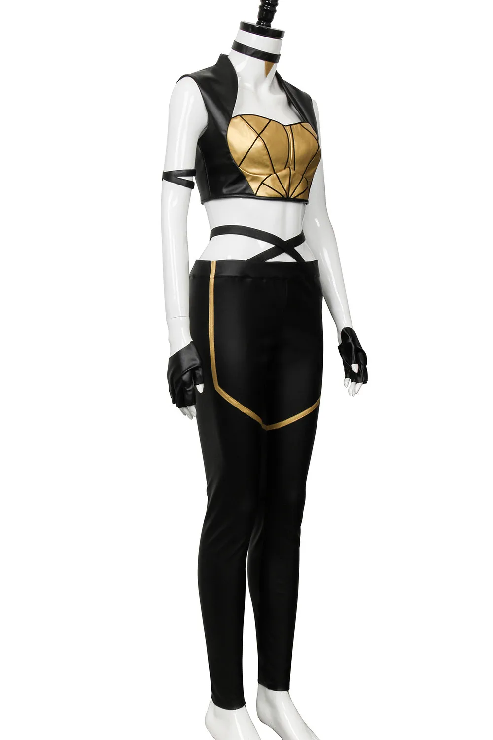 Takerlama KDA Cosplay Costume KDA Kaisa Cosplay Costume Game Kaisa Outfit Fullsets K/DA Group LOL Character Cos with Gloves