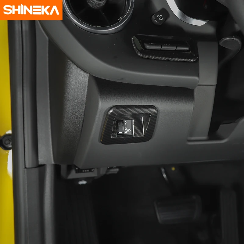 Комплект для украшения салона автомобиля SHINEKA верхнее и нижнее Управление фарами