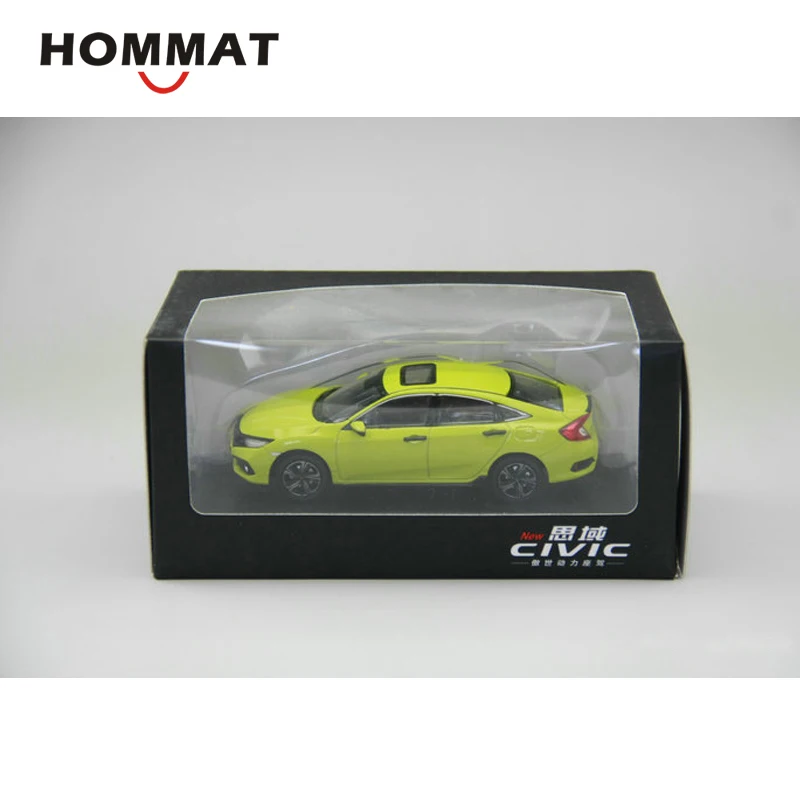 Hommate 1:43 Honda новая Civic оригинальная модель моделирования автомобиля сплав металла