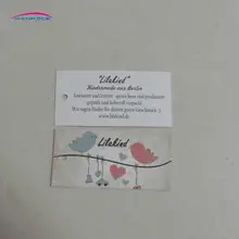 Подвесная бирка для подарка с индивидуальным принтом/печать