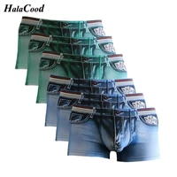 6pcslot wholesale high quality hot fashion sexy cotton brand quality mens boxer shorts man home mr underwears male underpant