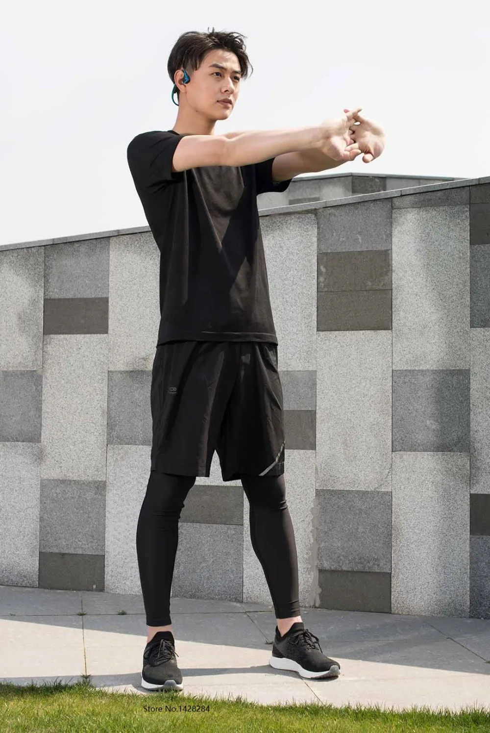 Youpin Мужская футболка с коротким рукавом быстросохнущее эластичное летнее