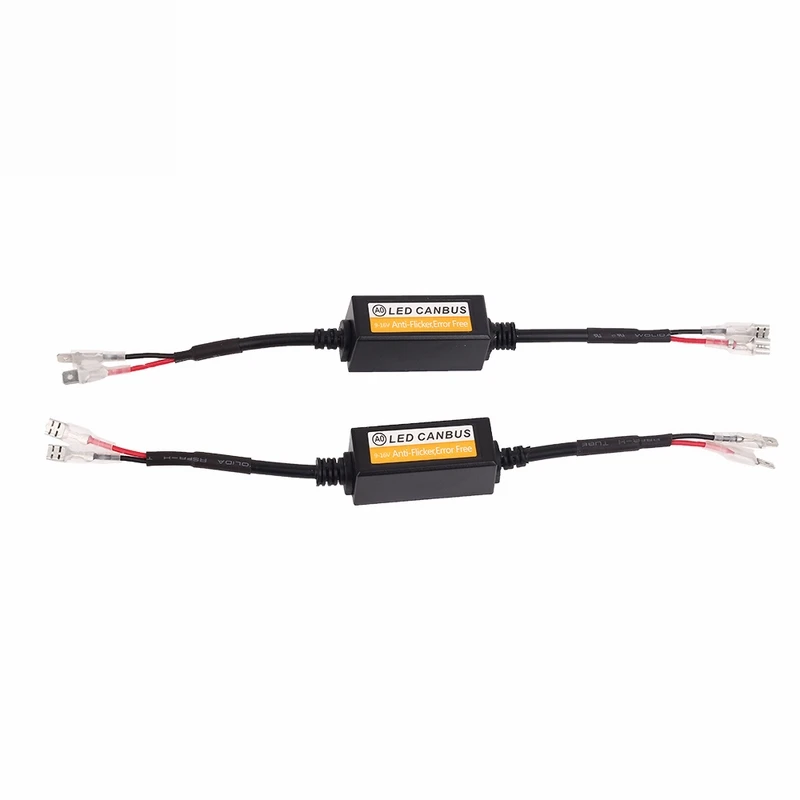H1 canbus MALUOKASA 9005 9006 H1 H11 H4 H7 светодиодный Canbus автомобильный декодер фары адаптер для проводки DRL светодиодная лампа ошибка компенсатор туман светильник с can-bus - Название цвета: H1 canbus