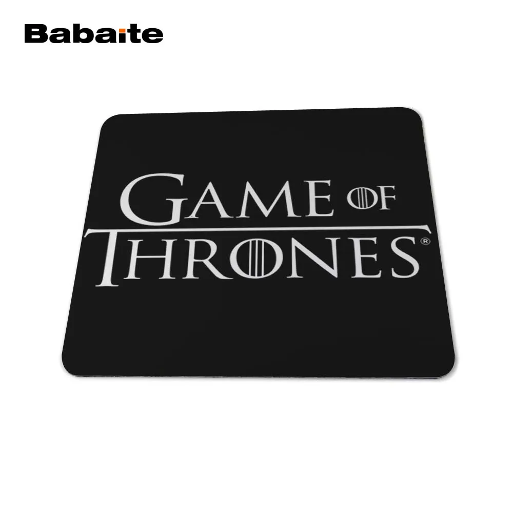 Babaite Новое поступление игровой коврик для игры престолов необходимый мыши Коврик
