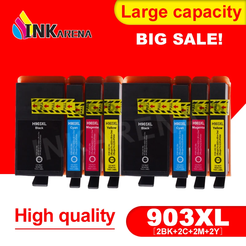 INKARENA, 2 ,   HP 903XL 903 XL,          HP OfficeJet 6950 6956 Pro 6960 6970