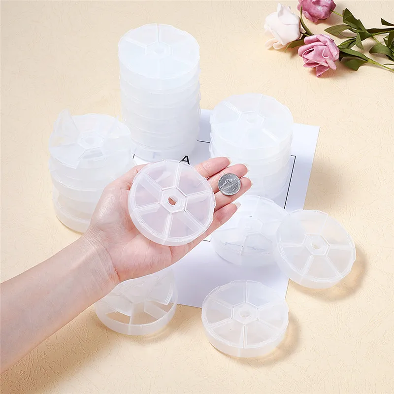 20 шт. пластиковые контейнеры для украшений 78 х18 мм