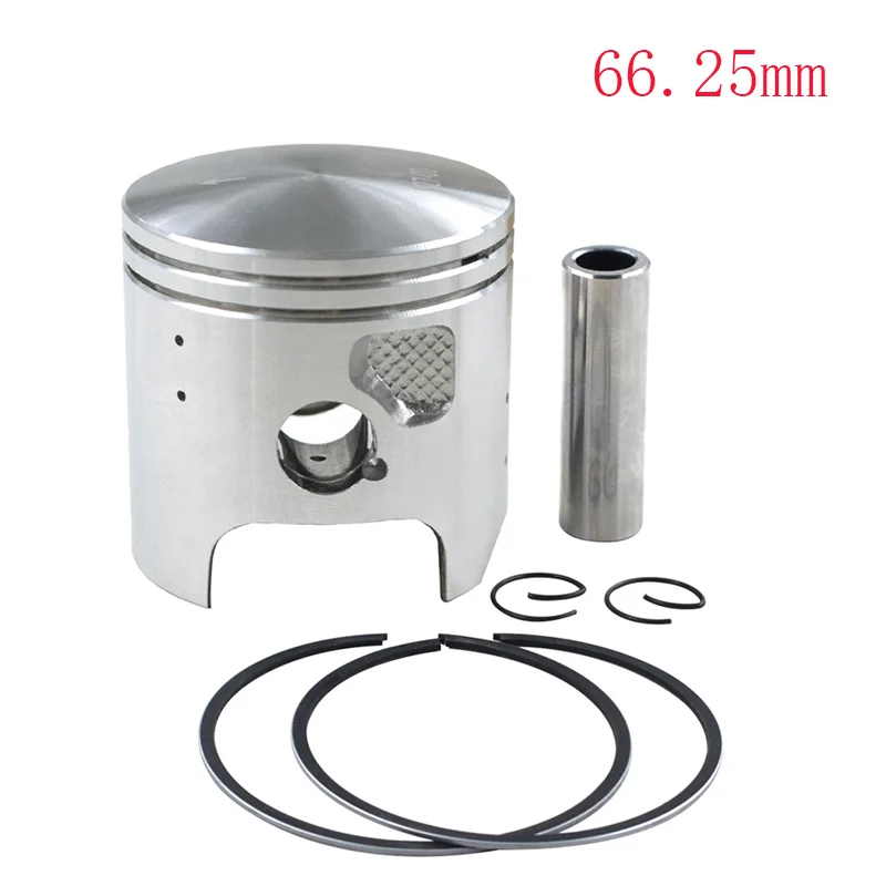 66.25mm Piston Kit Мотоцикл 66 мм 66,25 мм 66,5 мм 67 мм комплект поршневых колец для Kawasaki KDX200 KDX 200 1989 1990 1991 1992 1993 1994 1995 2001-2006 - Цвет: 66.25mm Piston Kit