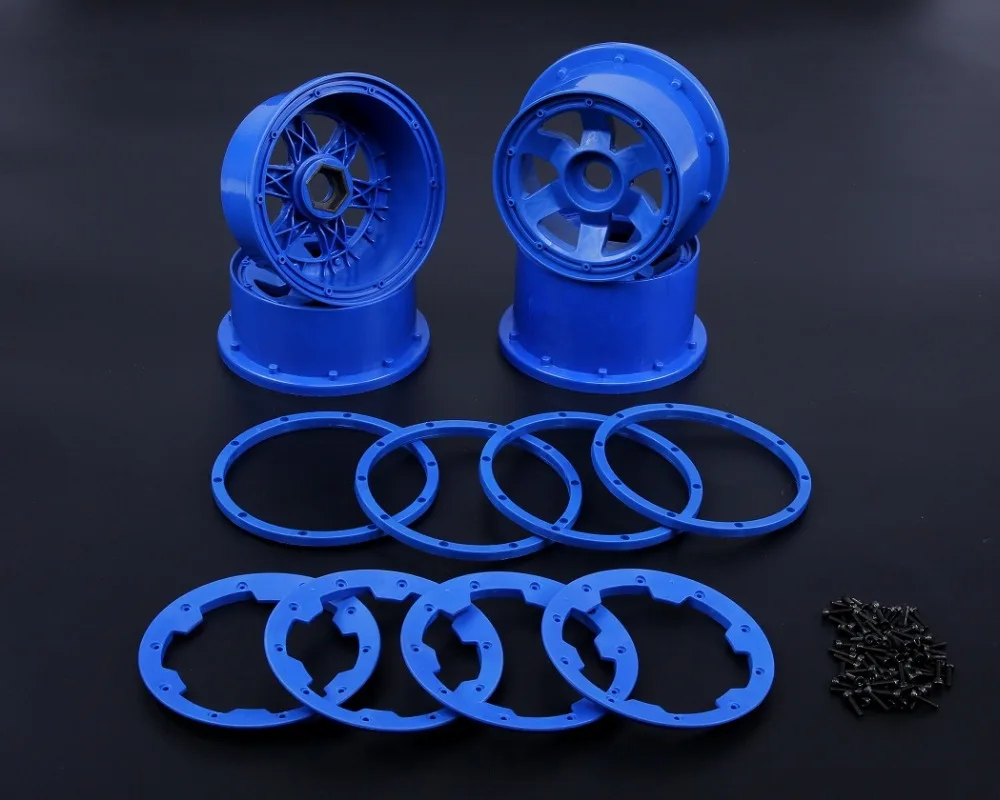 Rovan parts 1/5 scale gas rc baja tyres 5B High strength nylon wheel hubs set(Gen.2) 85076 | Игрушки и хобби
