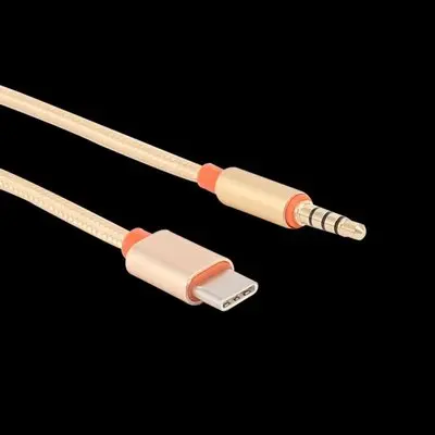 Аудиокабель с Type C на 3 5 мм Aux USB кабель для подключения наушников смартфонов без