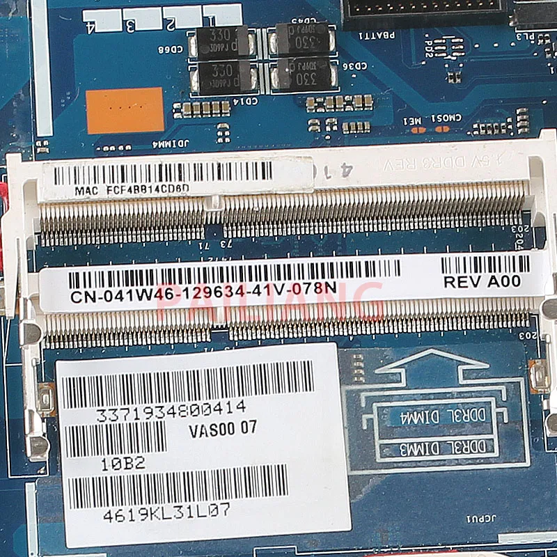 Материнская плата для ноутбука DELL Alienware M17X R5 PC материнская 041W46 VAS00 LA 9331P full tesed