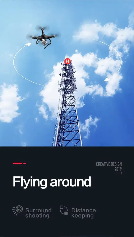 SMRC Q3 бесщеточный 5G wifi FPV Двойной gps 1080P широкоугольный самостабилизирующийся гиростабилизатор режим высоты Радиоуправляемый Дрон Квадрокоптер RTF