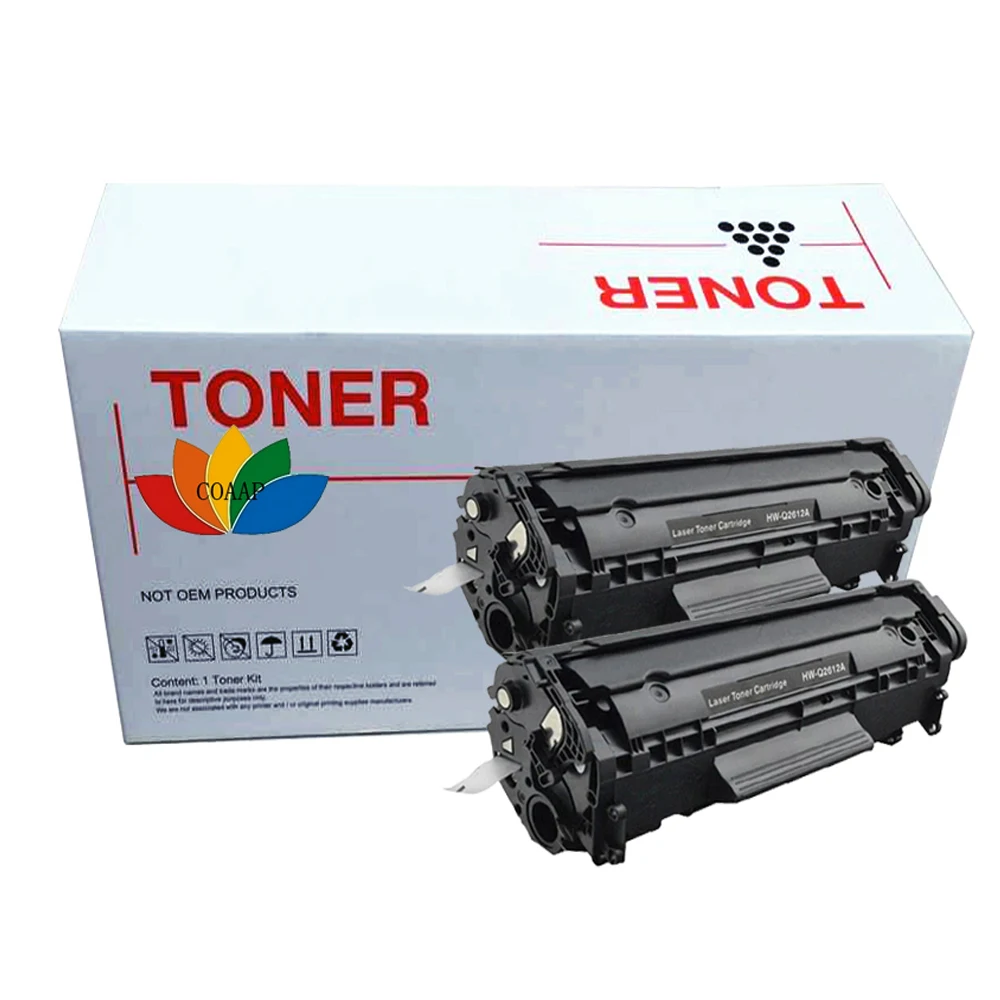 2 упаковки картридж с тонером для HP LJ 2612 1010 1012 1015 1018 1020 1022 3010 3015 3020 3030 M1005 |
