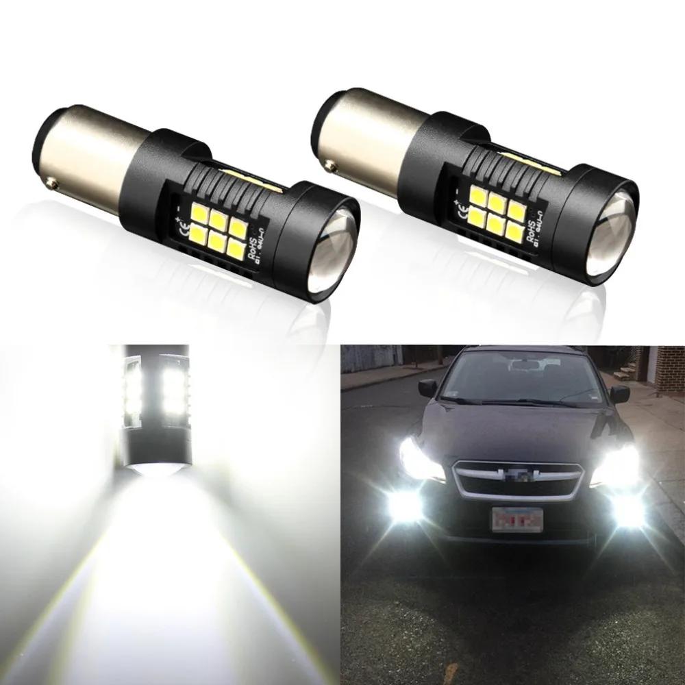 2 шт. 1157 BAY15D светодиодные лампы P21/5 Вт 21 3030SMD автоматические светодиоды лампы тормозной фонарь автомобиля запасной светильник 12V 24V белого и желтого цвета, желтый красный