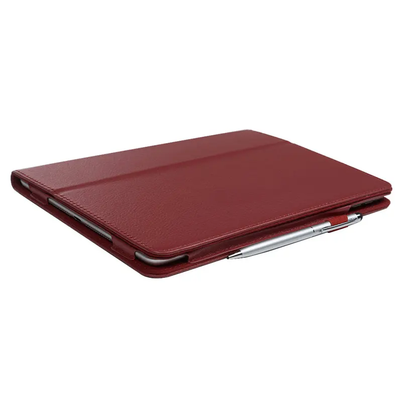 Чехол TURATA с матовой откидной крышкой из искусственной кожи зернистой текстурой