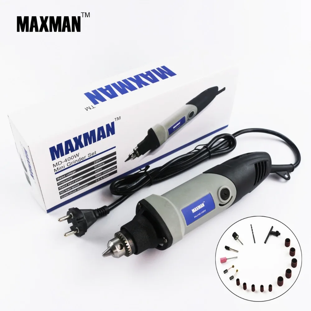 MAXMAN 220V электрическая мини-шлифовальная машина Dremel Style с переменной скоростью