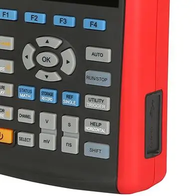 Портативный UNI-T 1CH 3," lcd UTD1025CL/25 МГц UTD1050CL/50 МГц 200 мс/с цифровой Ручной осциллограф и хост Гарантия 2 года