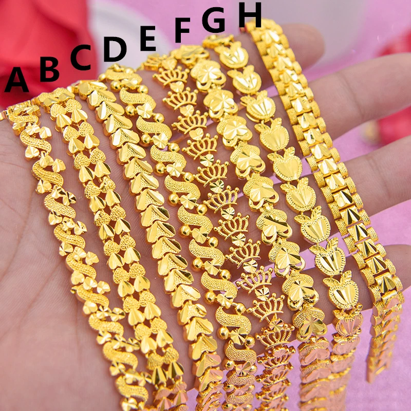 Женский s цепочка на руку женский опт Bijoux золотой цвет цепочка звено браслет для женщин ювелирные изделия mulheres pulseira