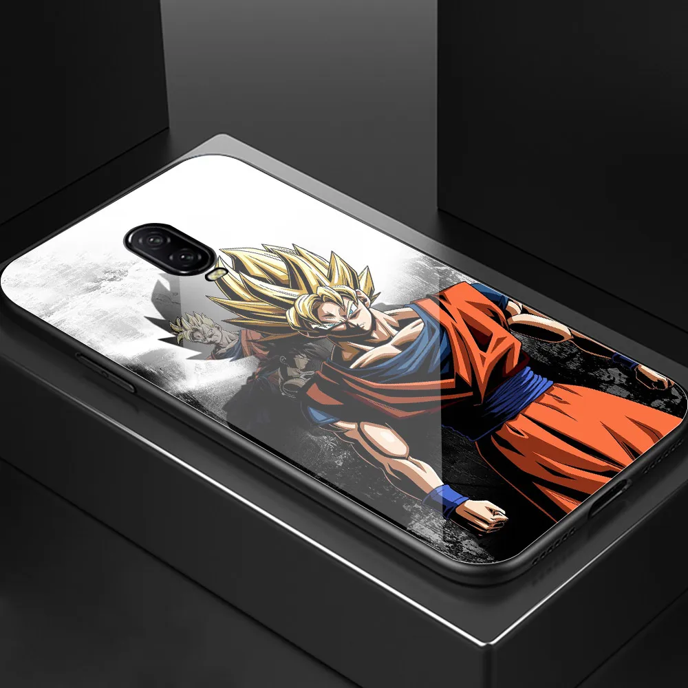 Чехол Finder для OnePlus 7 pro Чехол Dragon Ball Z Son Goku 7t стеклянная задняя крышка чехол для телефона оболочка для OnePlus 6t 6 7 pro