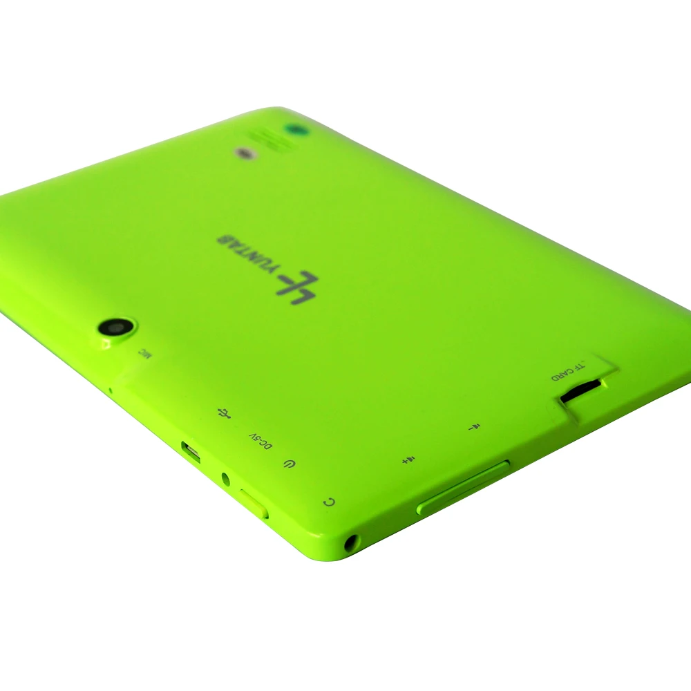 Yuntab Q88 7 дюймов Wi-Fi зеленый цвет планшет Android 4 ядра 8G ROM 1G RAM двойной Камера внешний 3G
