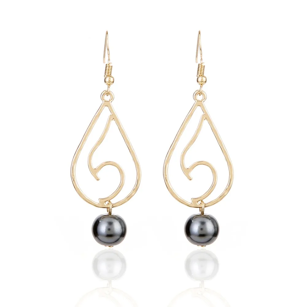 Cring Coco хит продаж 2019 висячие серьги трендовые Золотые женские длинные кольца с