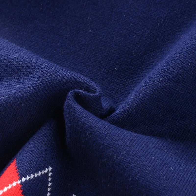 Школьный свитер для мальчиков и девочек жилет детский пуловер в стиле преппи